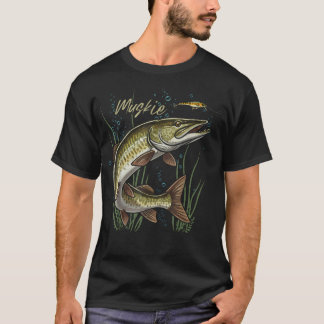 Muskie Fishing Muskellunge Musky Fisherman T-Shirt