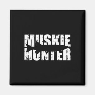 Muskie Hunter Fishing  Magnet