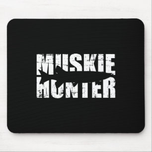 Muskie Hunter Fishing Mouse Mat