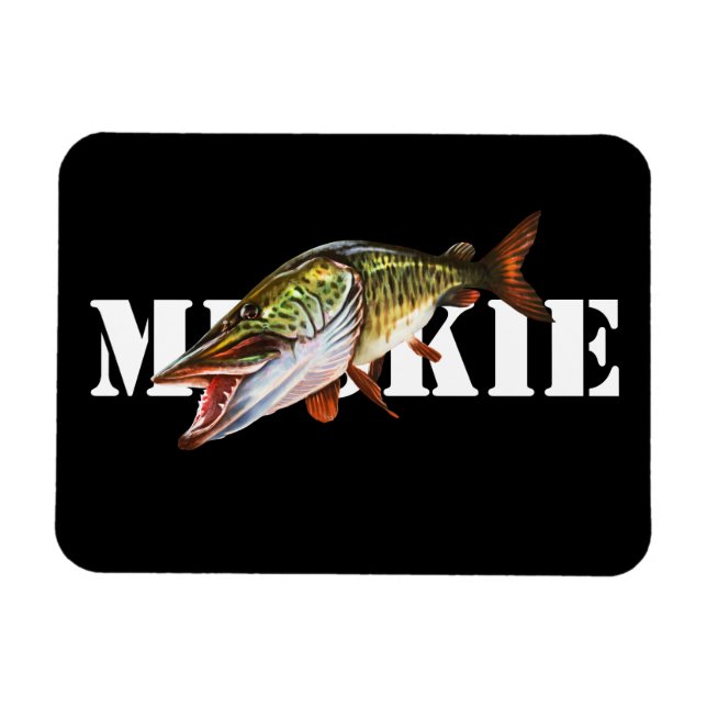Muskie Magnet (Horizontal)