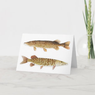 Muskie & Pike Card