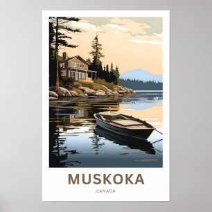 Muskoka Canada Travel Print