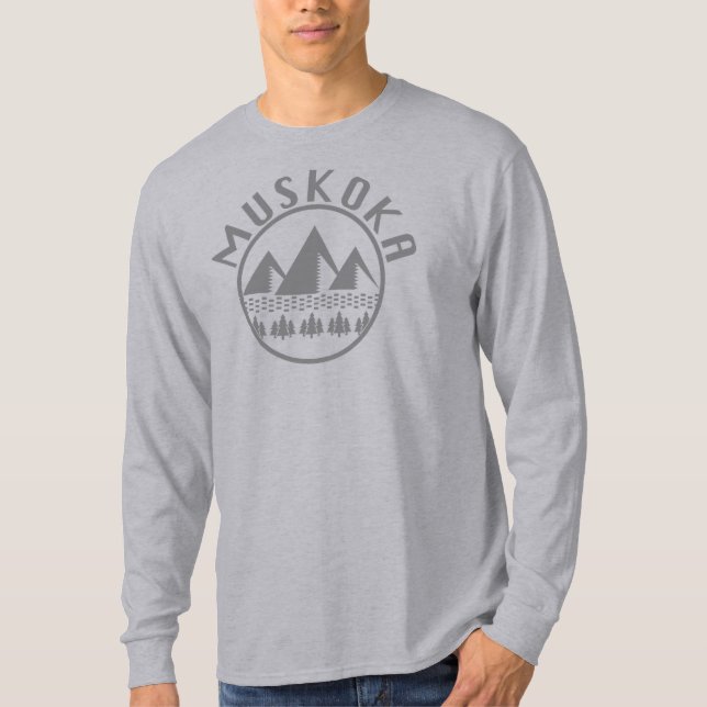Muskoka Design - Basic Long Sleeve T-Shirt (Front)