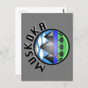 Muskoka Design - Postcard