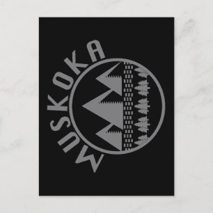 Muskoka Design - Square Stickers Postcard
