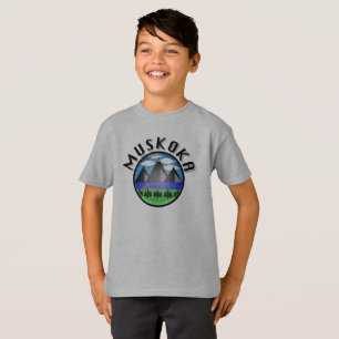 Muskoka Design (Version 2) - Kids' Basic T-Shirt