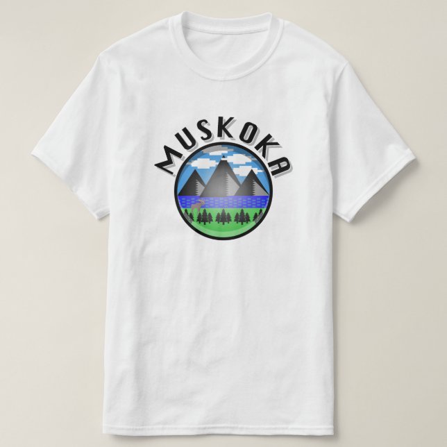 Muskoka Design (Version 2) - Men's Value T-Shirt (Design Front)