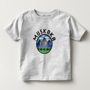 Muskoka Design (Version 2) - Toddler Fine Jersey T T-Shirt