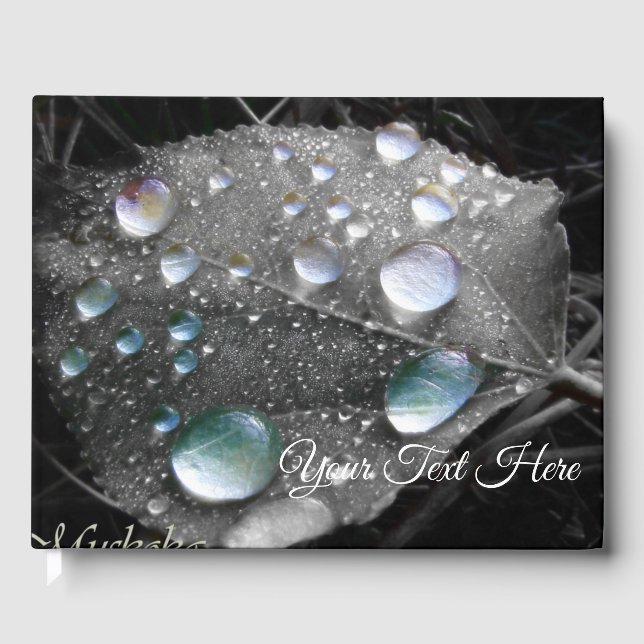 Muskoka Dew Drops Guest Book (Front)