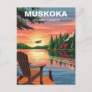 Muskoka Ontario Canada Postcard