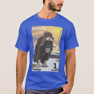 Muskox - Alaska Postage T-Shirt