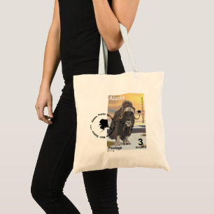 Muskox Souvenir Tote Bag