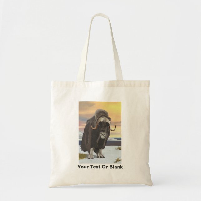 Muskox Tote Bag (Front)