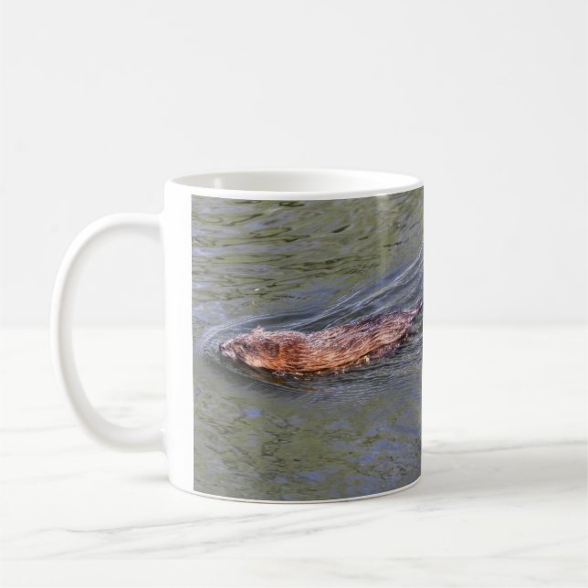 Muskrat Coffee Mug (Left)