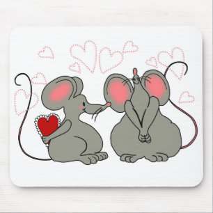 Muskrat Love Mouse Pad