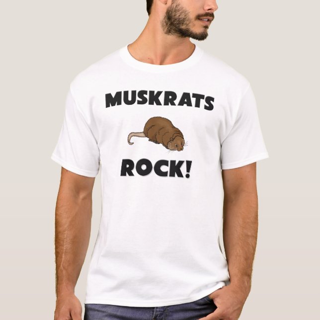 Muskrats Rock T-Shirt (Front)