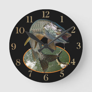 Musky 6 round clock