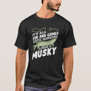 Musky Fishing Design for a Fisherman T-Shirt