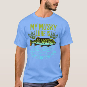 Musky Fishing Gift Muskie Lure Muskellunge T-Shirt