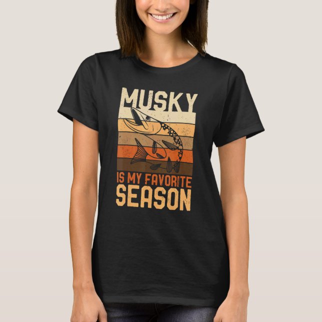 Musky Fishing T-Shirt (Front)