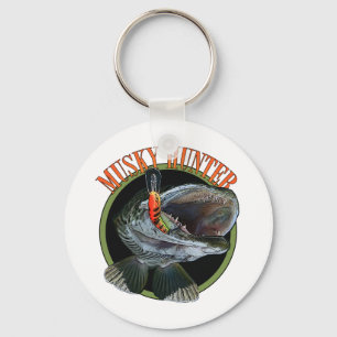 Musky hunter 7 key ring