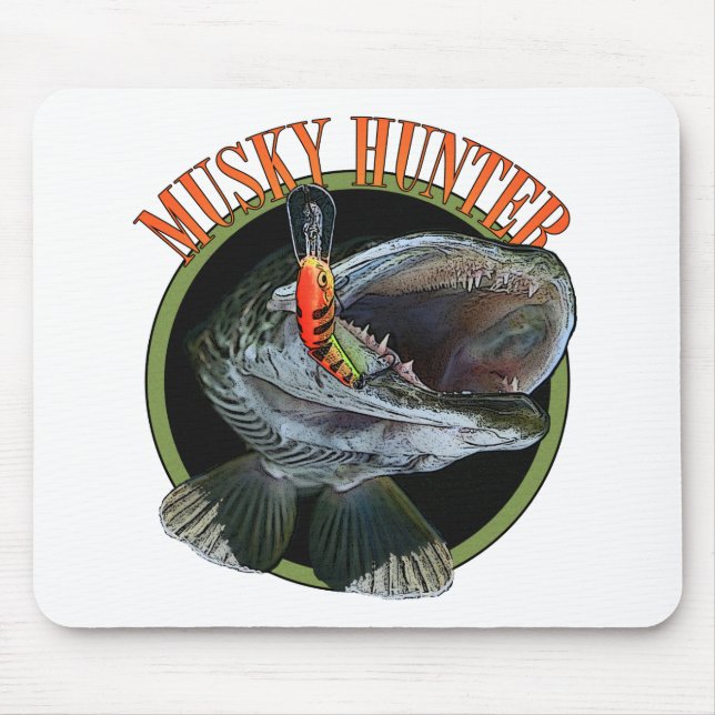 Musky hunter 7 mouse mat (Front)