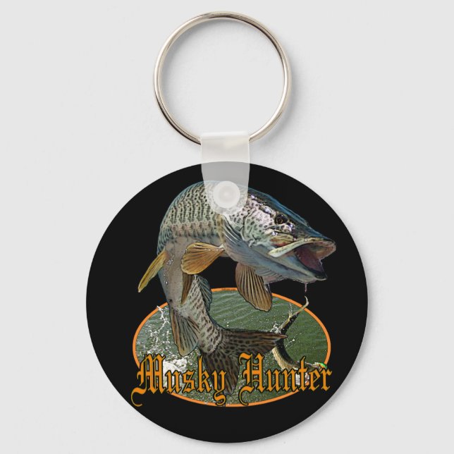 Musky Hunter 9 Key Ring (Front)