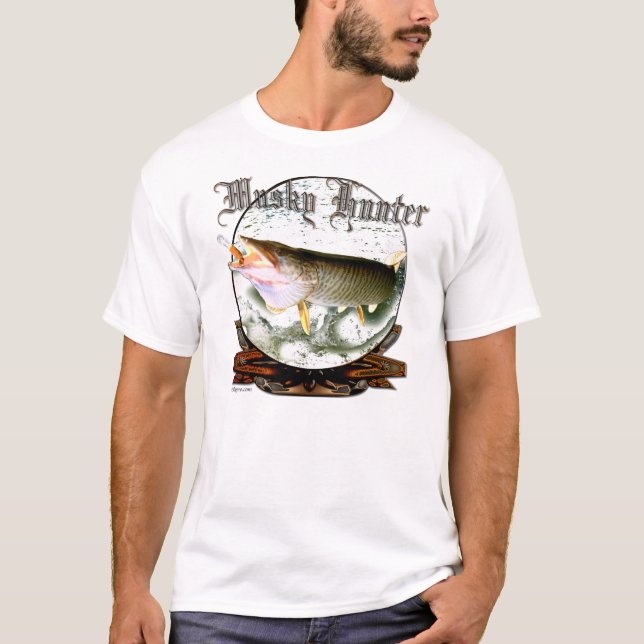 Musky hunter T-Shirt (Front)