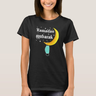 Muslim 2022 Ramadan Kareem Mubarak Face Mask T-Shirt