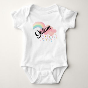 Muslim Baby girl bodysuits Islamic gift 