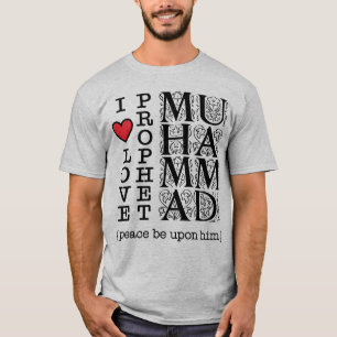 Muslim Faith T-Shirt I Love Prophet Muhammad ﷺ