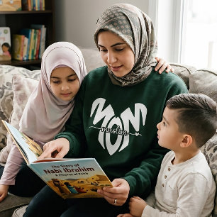 muslim mum heart sweatshirt