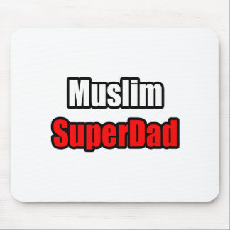 Muslim SuperDad Mouse Mat