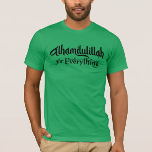 Muslim Umrah Hajj Ramadan Eid Jumma Alhamdulillah T-Shirt