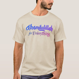 Muslim Umrah Hajj Ramadan Eid Nikah Alhamdulillah T-Shirt