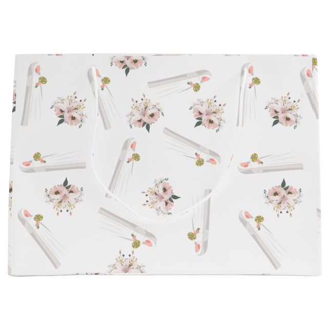 Muslim Wedding Roses&Bride Gift Bag (Front)