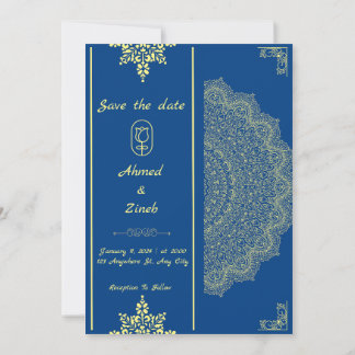 Muslim Wedding Save the Date