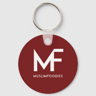 MuslimFoodies Logo Keychain