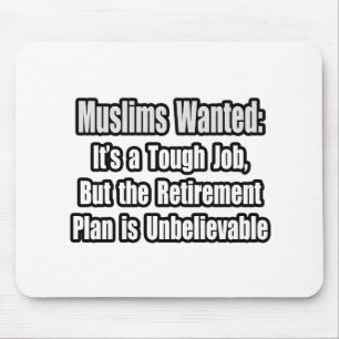 Muslims Wanted... Mouse Mat