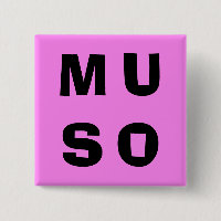 Muso Musician Contemporary Lettering Bold Pink