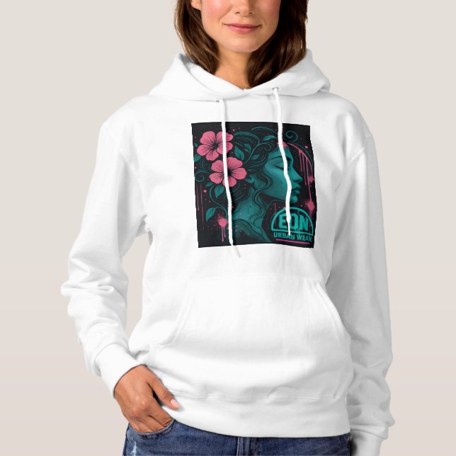 MUSSA FLORAL HOODIE (Front)
