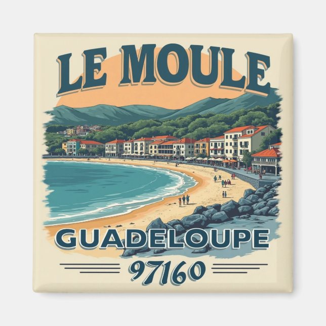 MUSSEL GUADELOUPE MAGNET (Front)