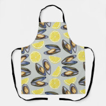 Mussels and Lemons by Natasha Us  