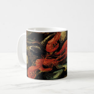 Mussels and Shrimp by Vincent van Gogh Coffee Mug