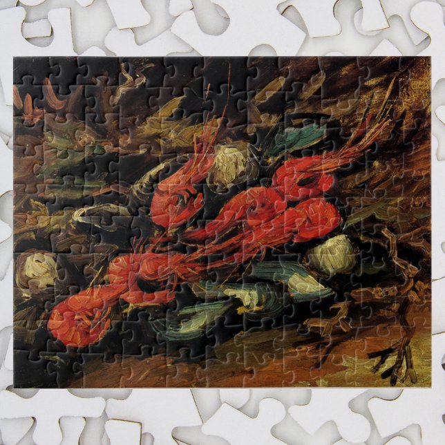 Mussels and Shrimp by Vincent van Gogh Jigsaw Puzzle (Creator Uploaded)