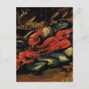 Mussels and Shrimp by Vincent van Gogh Postcard
