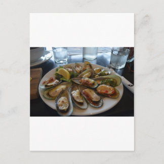 Mussels Postcard