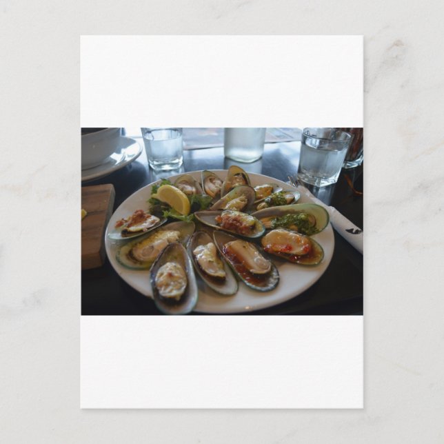Mussels Postcard (Front)