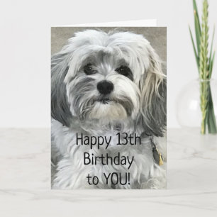MUST BE GREAT TO BE A TEENAGER "13th" BIRTHDAY Card