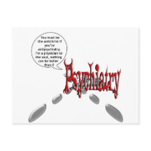 Must be the antichrist if you're antipsychiatry